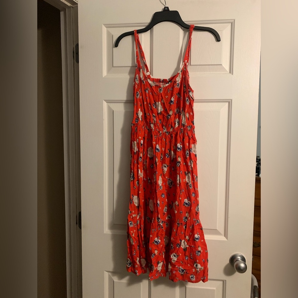torrid floral Red Sundress — torrid size 0 / Large